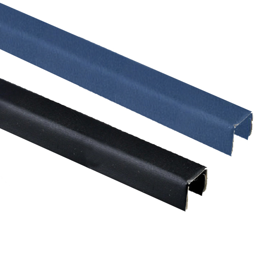 03827ec26a5bdb4607ee121d9a8350a4 Modern Channel A4 (297 mm) - matt - schwarz & Rückenbreite