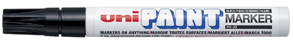 PX20_noir5893392c45d42 uni-ball Permanent-Marker PAINT (PX-20), rot