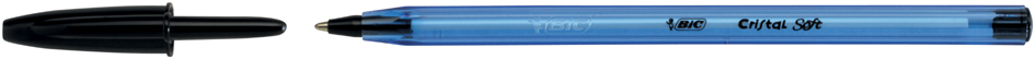 91851858932841c103d BIC Kugelschreiber Cristal Soft, Strichfarbe: schwarz