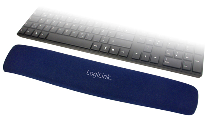 ID0045 LogiLink Tastatur-Handgelenkauflage Gel, schwarz