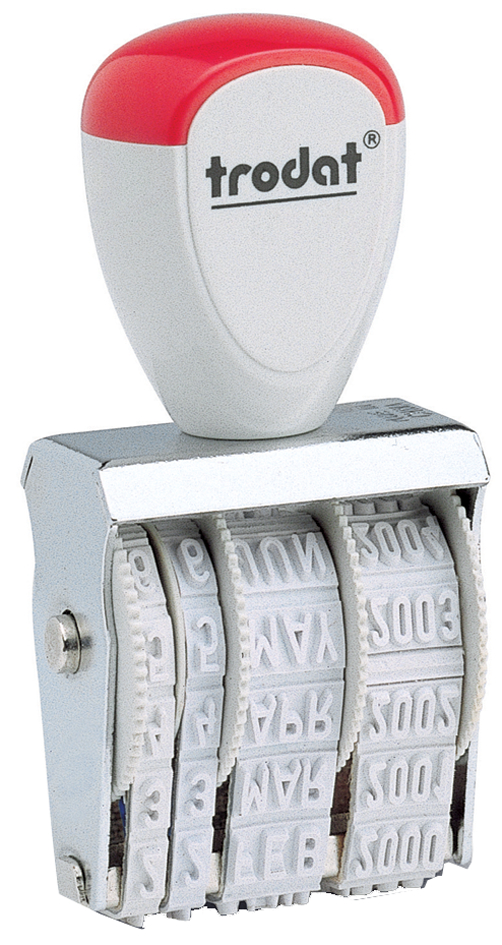 1000589347c65fe3b trodat Datumstempel 1000, Abdruckgröße: 3 x 18 mm, SB-