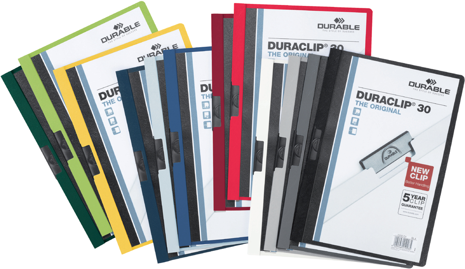 2200_00_GRP_A_08589374c3328e7 DURABLE Klemmhefter DURACLIP ORIGINAL 30, DIN A4, hellblau