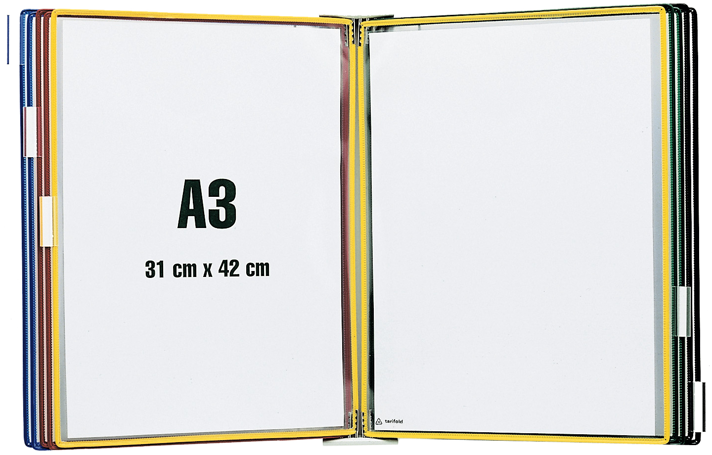 413109_a3PHK0ul8mQ8KBh tarifold t-display Wandsichttafelsystem Metall, DIN A3