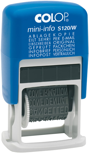 S120W__122256_de COLOP Wortbandstempel Mini Dater S120/W