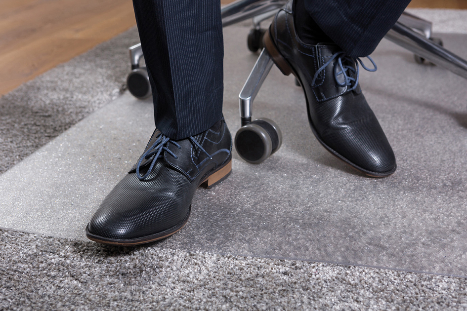 91215_1 rillstab Bodenschutzmatte, (B)1.200 x (T)740 mm, für Teppich