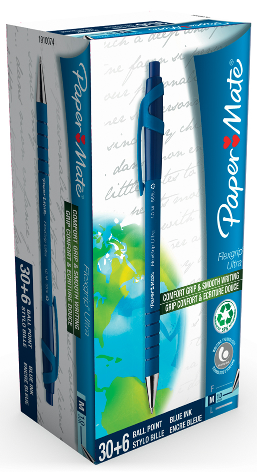 S19100745893273995b06 Paper:Mate Druckkugelschreiber FlexGrip Ultra, blau