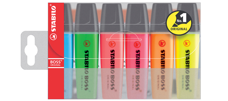 70-6589337a7a2e8c STABILO Textmarker BOSS ORIGINAL, 6er PET-Etui