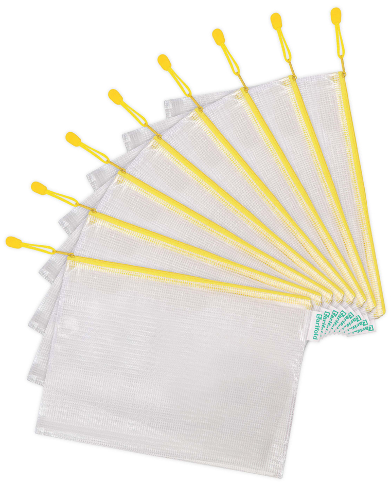 509004_a4jaune58939ef940875 tarifold Reißverschlusstasche ZIPPER, DIN A4, PVC, gelb