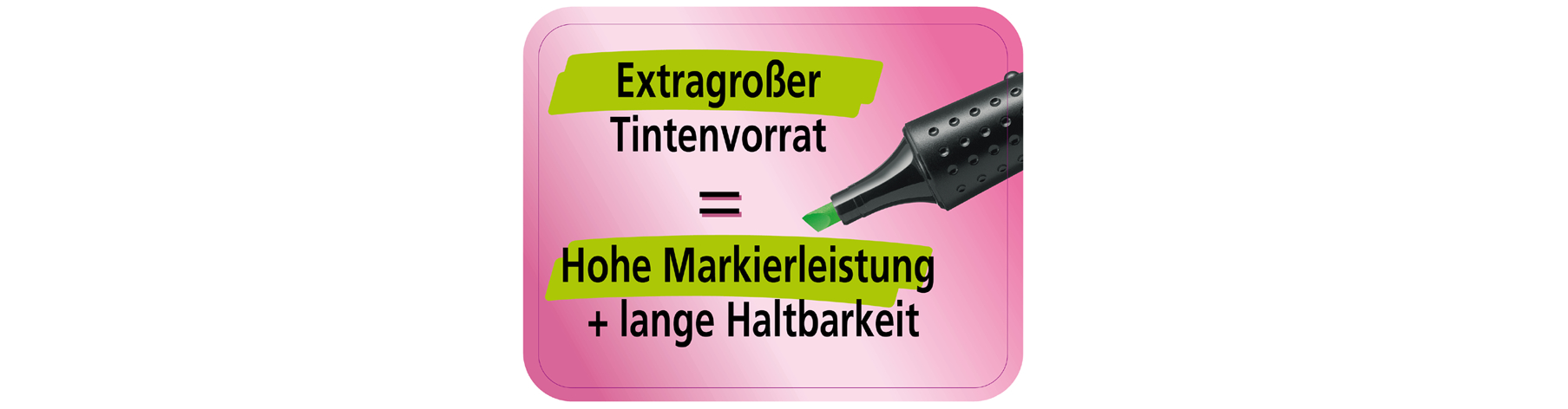 STABILO Textmarker LUMINATOR, grün