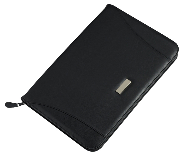 98444_2 rillstab Schreibmappe ´Excellent de luxe´, DIN A4, schwarz