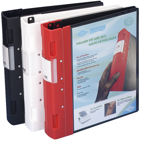 581800_alle158934f193a2cc WEDO ERGOGRIP Präsentations-Ordner, 38 mm, schwarz/blau