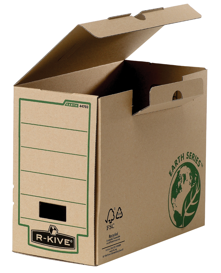 44703_Open589afb56bdea1 Fellowes BANKERS BOX EARTH Archiv-Schachtel, (B)80 mm