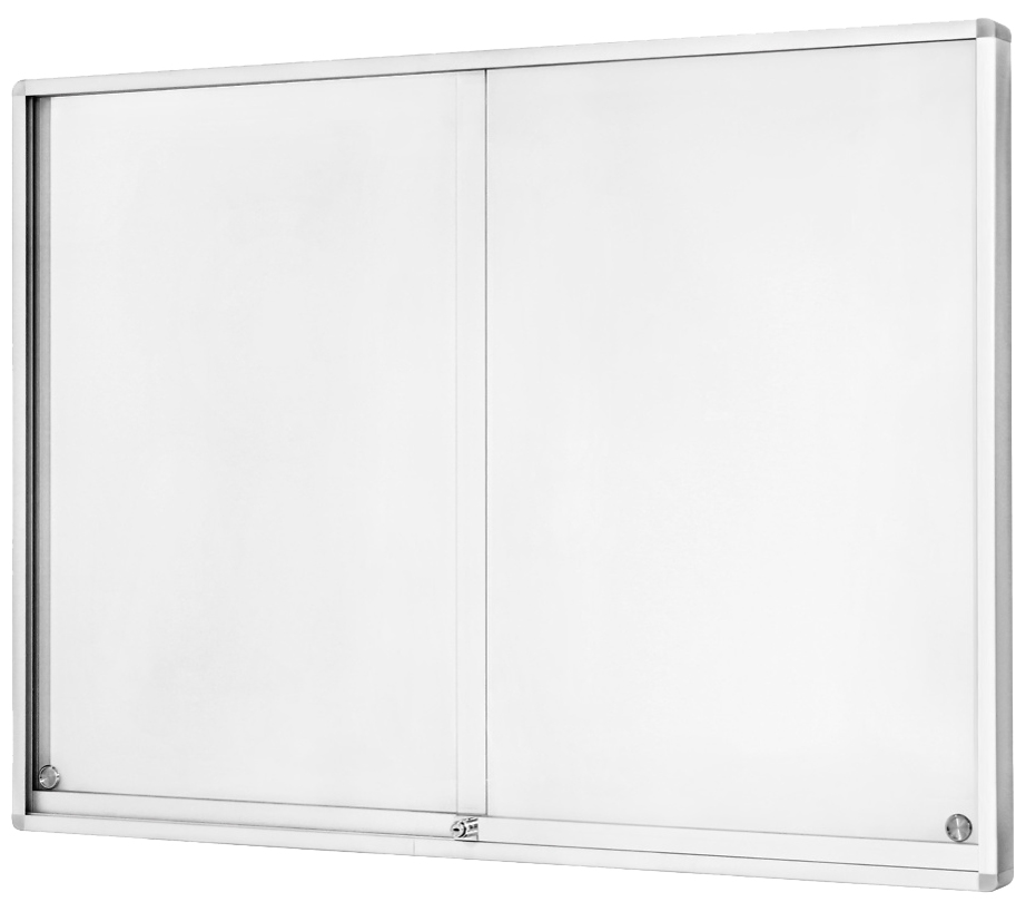 1218063589351c6be67d magnetoplan Schaukasten mit Schiebetüren, 27 x DIN A4