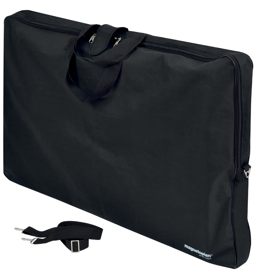 11015F_neu magnetoplan Tragetasche für Flipcharts, schwarz