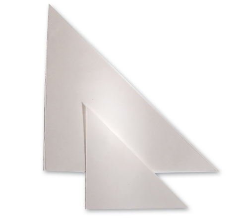 250fbc52b1b7ee32f951d75203e48168 RENZ selbstklebende Dreiecktaschen - 100 x 100 mm
