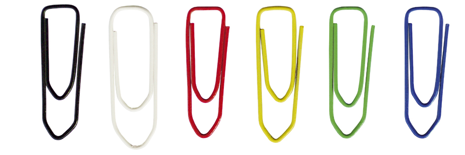 1241_00_GEN_A DURABLE Büroklammern, farbig lackiert, spitz, 26 mm