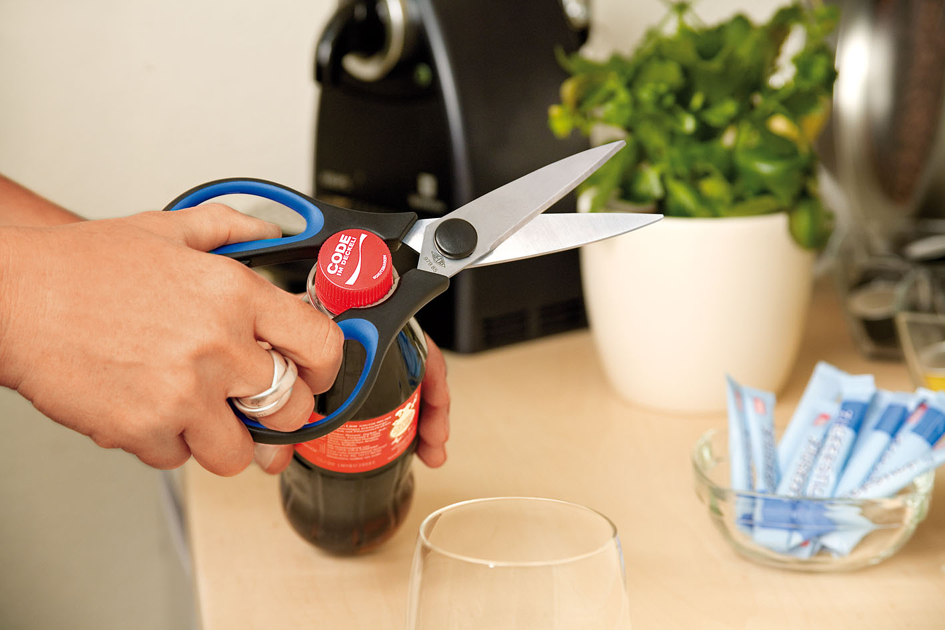 979_85_anw WEDO Allzweckschere Soft-Cut, spitz, Länge: 210 mm