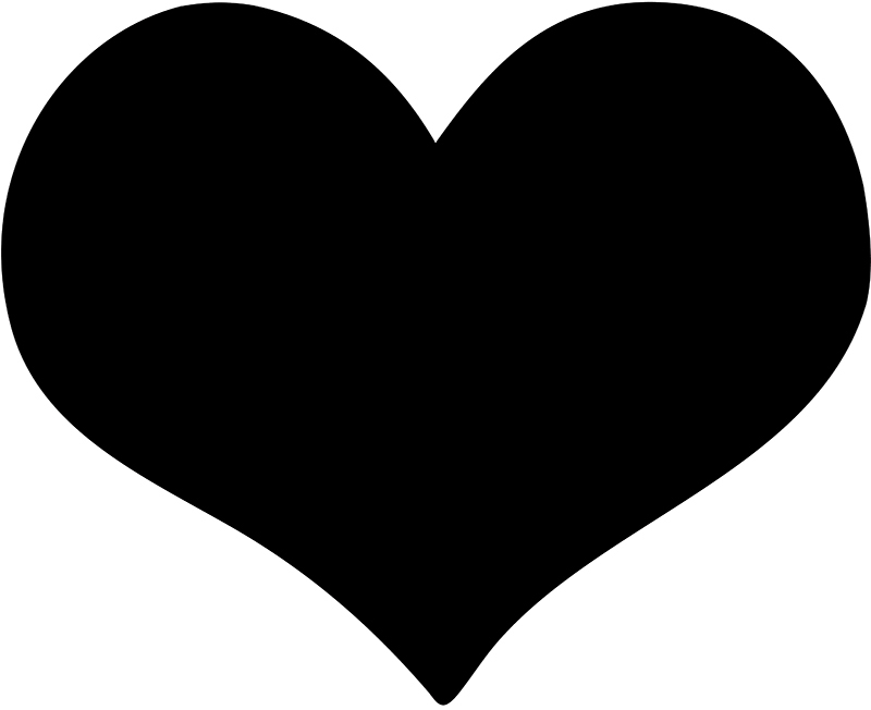 FB-HEART Securit Kreidetafel SILHOUETTE ´Herz´