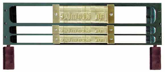 4e52b026811a34c0d8ffb2db4c7d5b16 O. Frame 1L9/2L4 für 1 Reihe 9mm und 2 Reihen 4mm Fonts