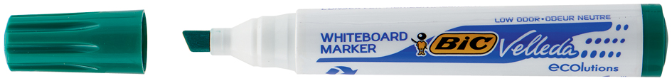 904949589320f011186 BIC Whiteboard-Marker Velleda 1751 ECOlutions, grün
