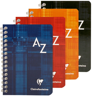 8700034458936edf76d3a Clairefontaine Registerbuch, 75 x 120 mm, kariert
