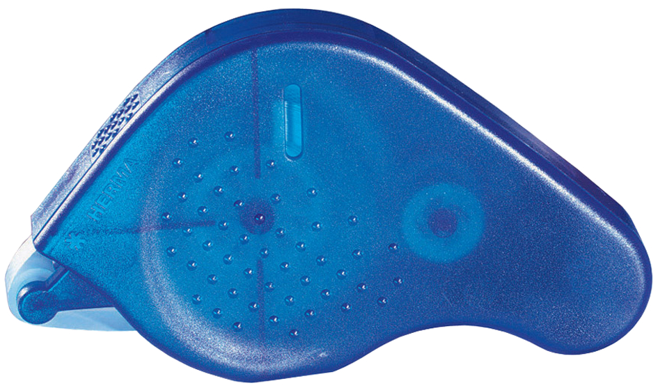 1067 HERMA Transfer Kleberoller, blau, wieder ablösbar