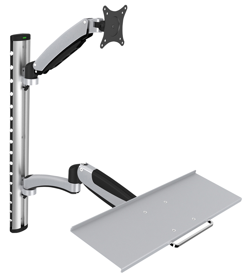 DA90354 DIGITUS LCD-/LED-Monitorarm, mit Tastaturhalterung