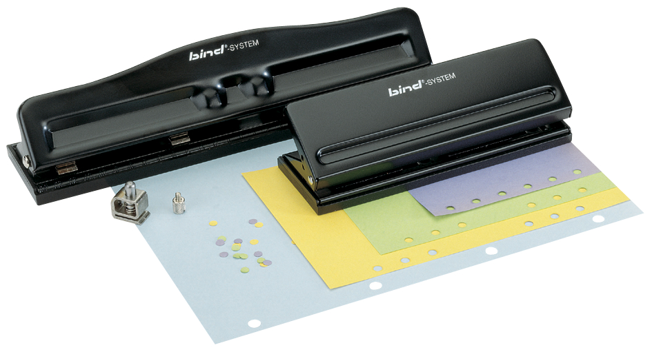 T600158933f6d452d3 bind-System Locher Modell T-6001, für A5, A6, A7 Formate