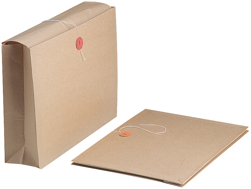 51590 FAST Archivmappe, dehnbar, mit Einschlagklappen, beige