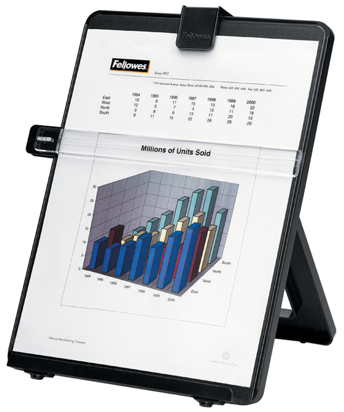 21106589afa7ba4313 Fellowes Konzepthalter Workstation, schwarz