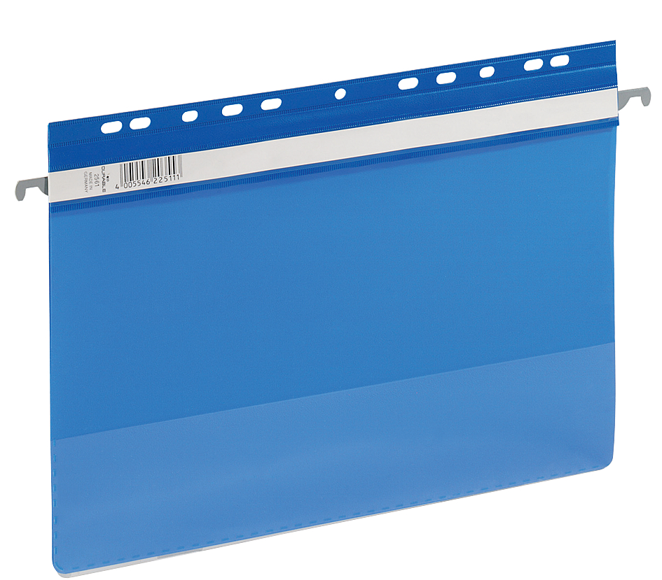 2561_06 DURABLE Einhänge-Schnellhefter Economy, DIN A4, blau