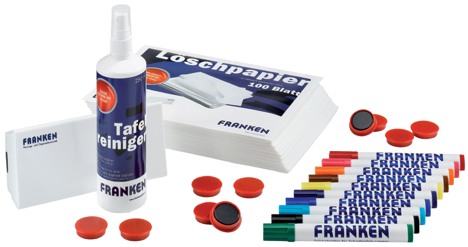 Z1951 FRANKEN Starter-Set für Magnet-/Weißwand-/Planungstafeln
