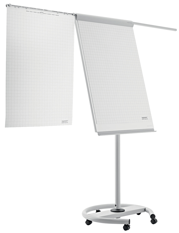 12270F13 magnetoplan Mobiles Flipchart ´de luxe´, magnethaftend