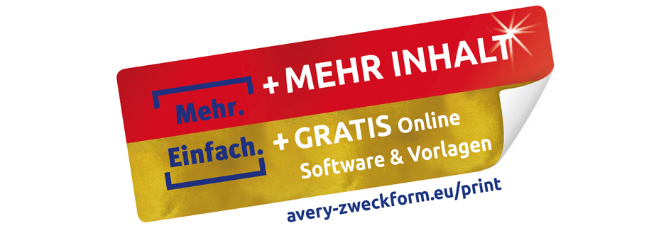 AVERY Zweckform Stick Lift Etiketten, 96 x 63,5 mm, weiß