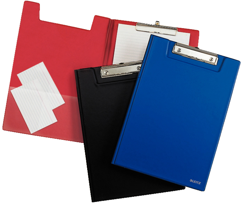 3960 LEITZ Klemmbrett-Mappe, DIN A4, PP-Folie, rot