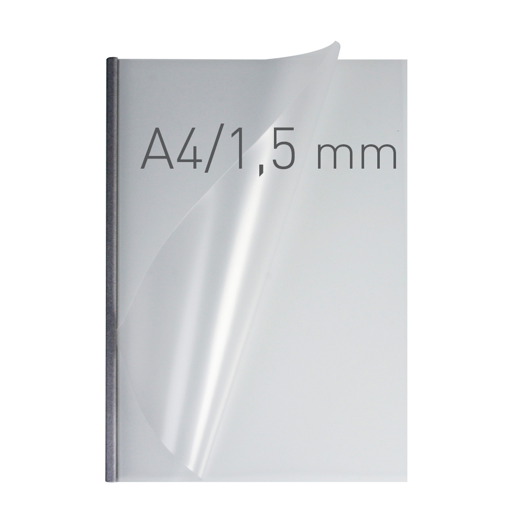 8c8f8fd4a64c05019ed0e7ad29357d79 50 EasyCOVER A4 - PVC matt - 1,5 mm - silber