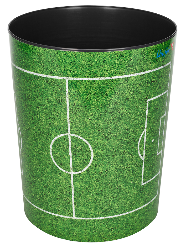 26665 Läufer Papierkorb Fußballfeld