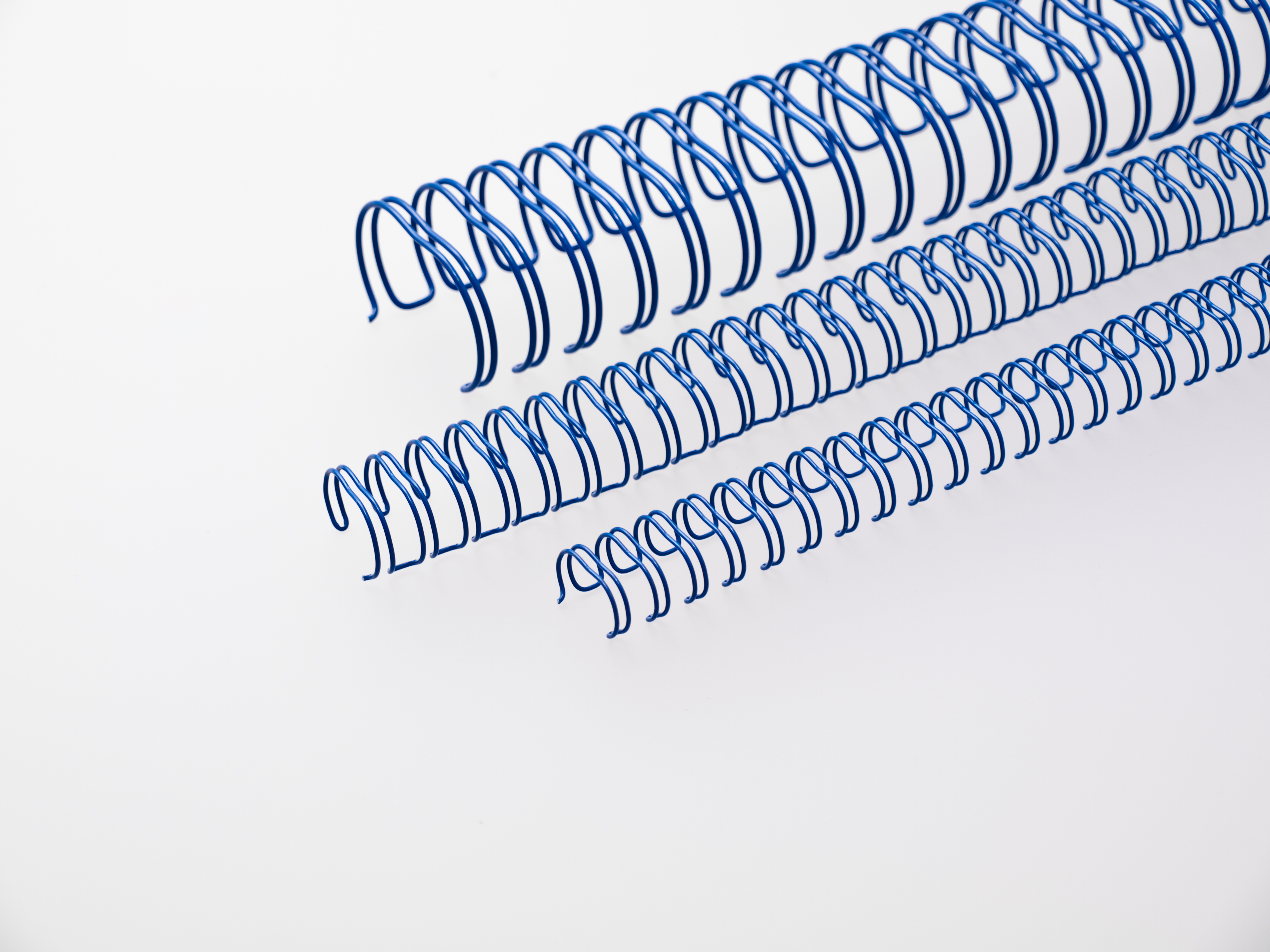 RENZ Drahtbinderücken, Teilung 3:1, 8.0 mm - blau RENZ Drahtbinderücken, Teilung 3:1, 8.0 mm - blau