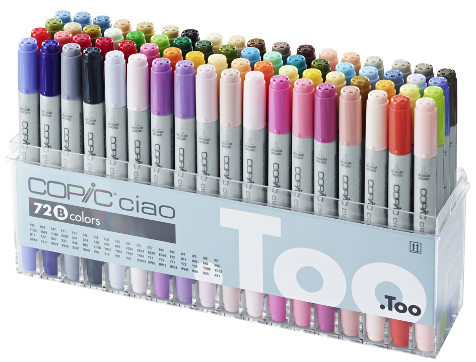 22075161 COPIC Marker ciao, 72er Set B