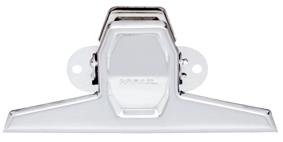 2253096 MAUL Montageklemmer MAULPro, Metall, nickel, Breite: 125 mm