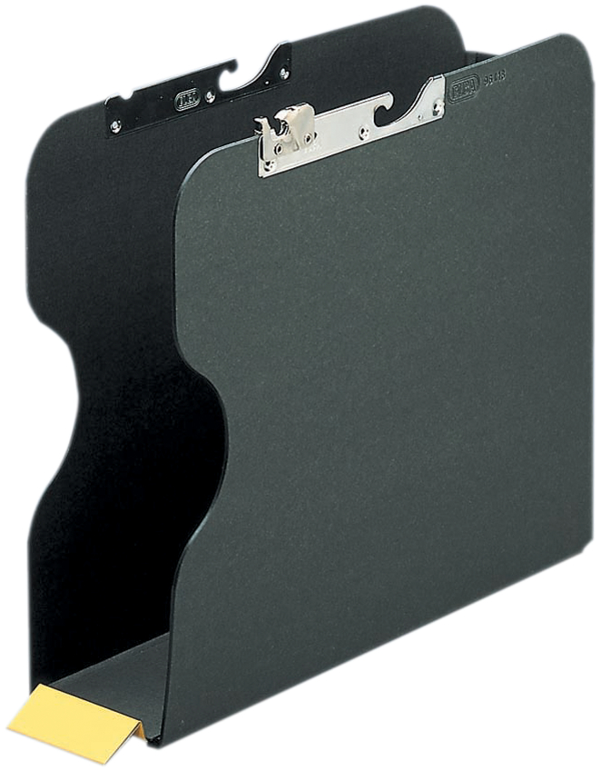 96418 ELBA Pendelsammler, DIN A4, 8 cm Bodenbreite, schwarz
