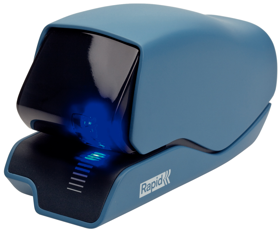 2509520258934fda25fec Rapid Elektro-Heftgerät Supreme 5025e, blau/grau