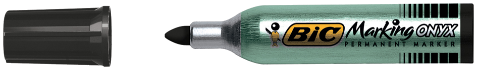 8418201 BIC Permanent-Marker Marking Onyx 1482, Rundspitze, schwarz
