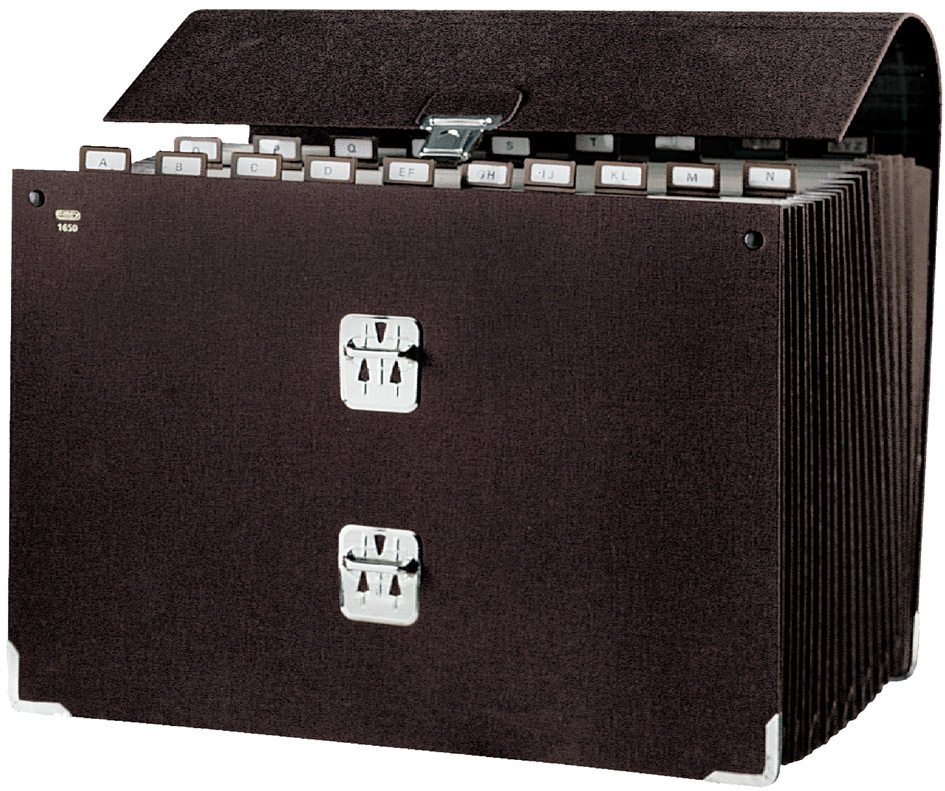 1650 emey Fächertasche 1650, 20 Fächer, mit Taben von A - Z