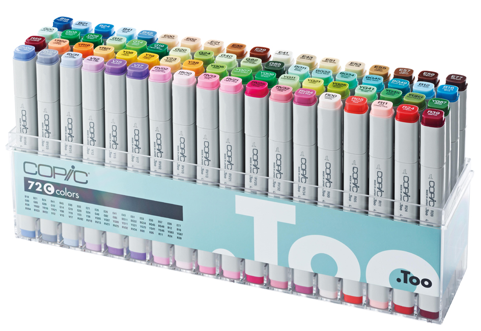 20075162 COPIC Profi Marker, 72er Set 3