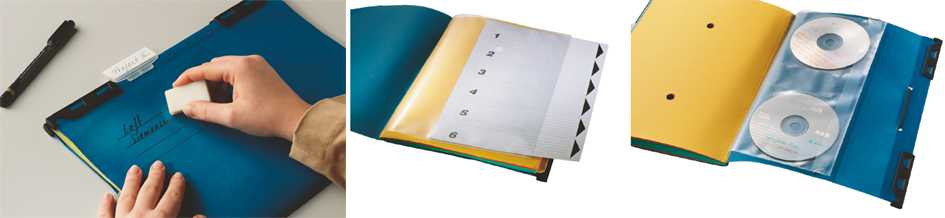LEITZ Mobile Ordnungs-Hängemappe ´Divide-It-Up´, A4, blau