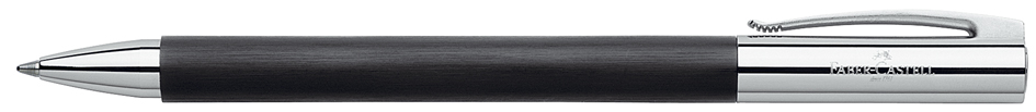 148130 FABER-CASTELL Kugelschreiber AMBITION Edelharz, schwarz