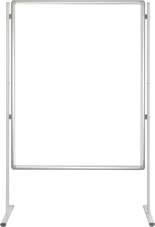 SFD800303_1589353dbb54dc FRANKEN Kombitafel PRO, (B)1.200 x (H)1.800 mm, weiß/grau