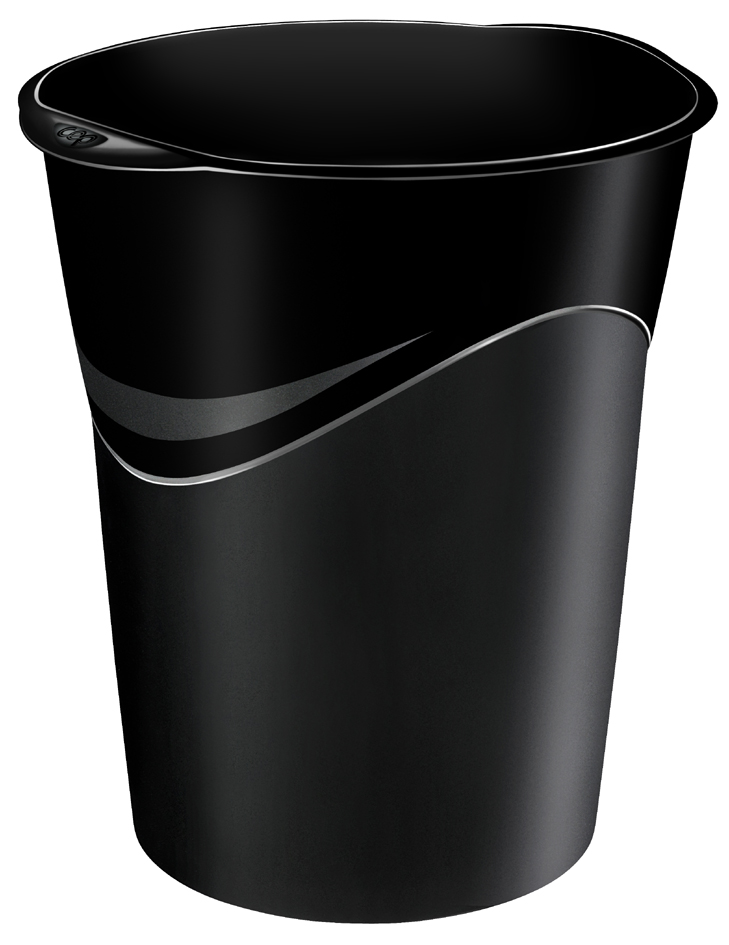 280R_n_DT CEP Papierkorb CepPro GreenSpirit, 14 Liter, schwarz