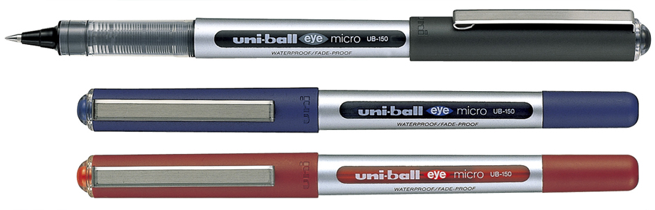 uni-ball Tintenroller eye micro, Strichfarbe: rot